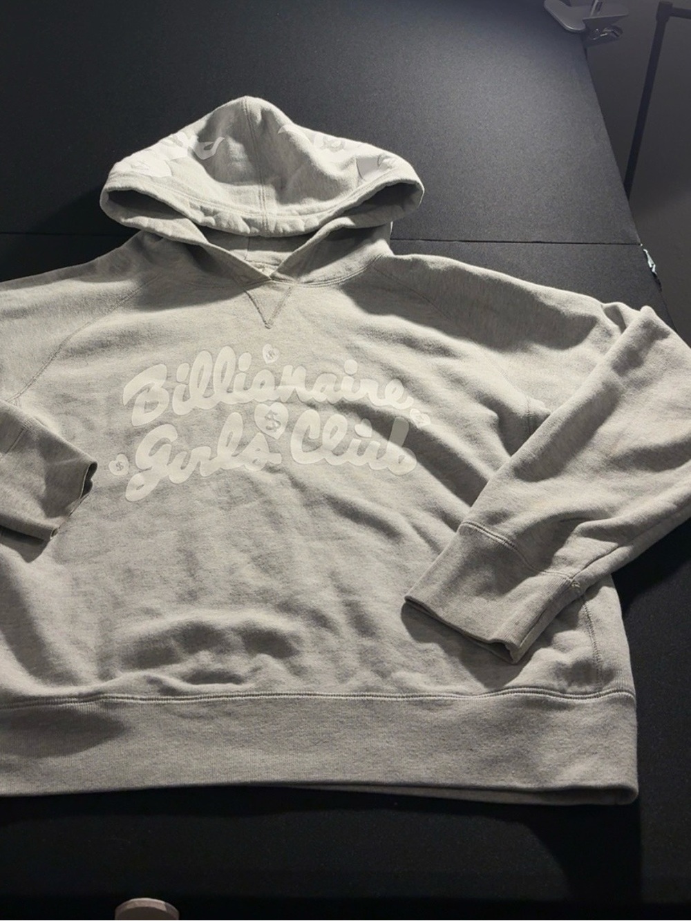 Billionaire Girls Club Heather Grey Flagship Exclusive Hoodie